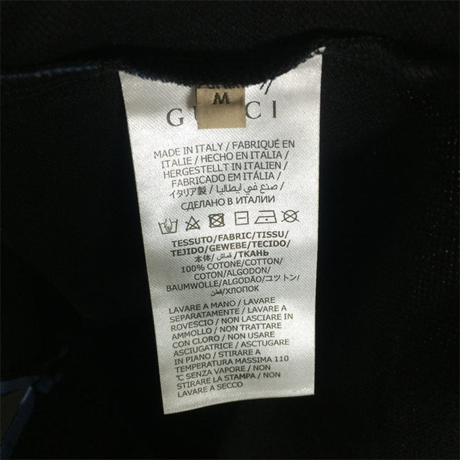 Gucci 2025ss Blue Gg Monogram Polo Shirt – Top Version