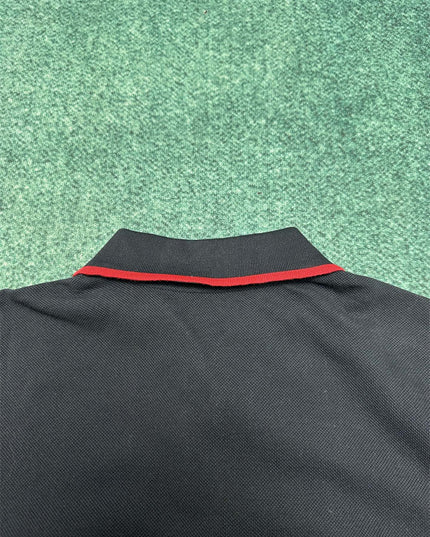 Gucci 2025ss Charcoal Navy With Cool Tone Polo Shirt