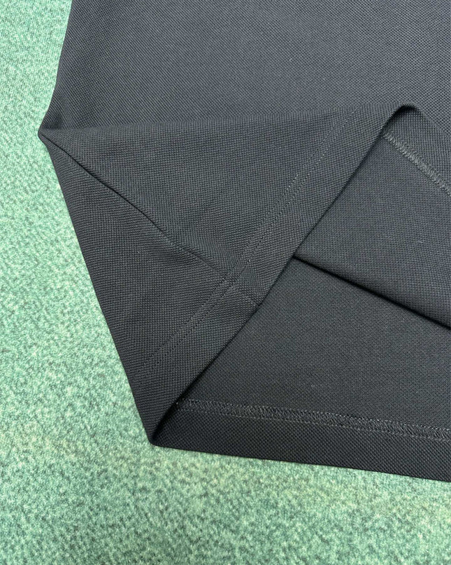 Gucci 2025ss Charcoal Navy With Cool Tone Polo Shirt