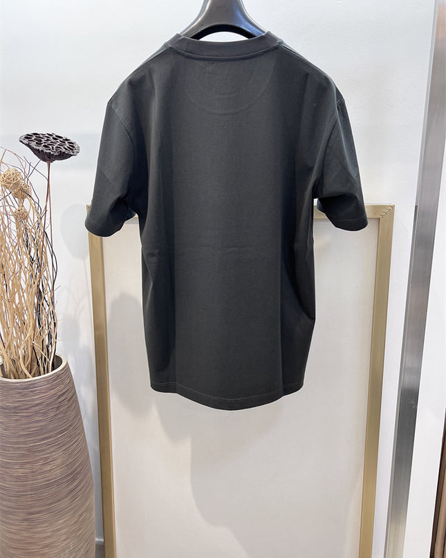 Gucci 2025ss Classic Black Logo T-shirt – Top Version