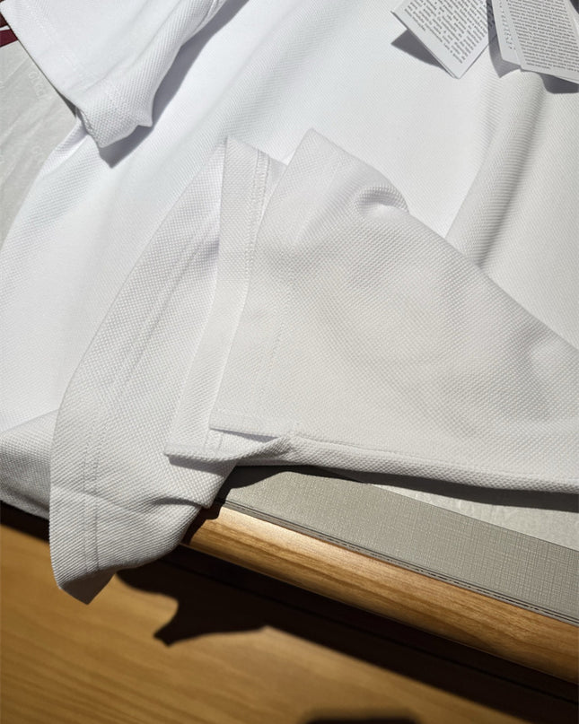 Gucci 2025ss Cotton Polo Shirt With Embroidery