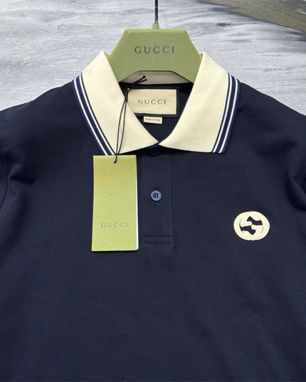 Gucci 2025ss Dark Navy Blue T-shirt