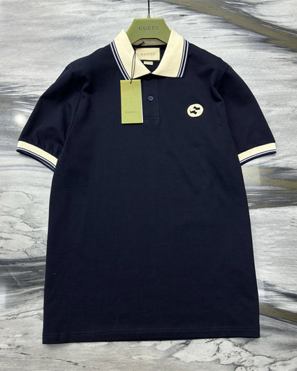 Gucci 2025ss Dark Navy Blue T-shirt