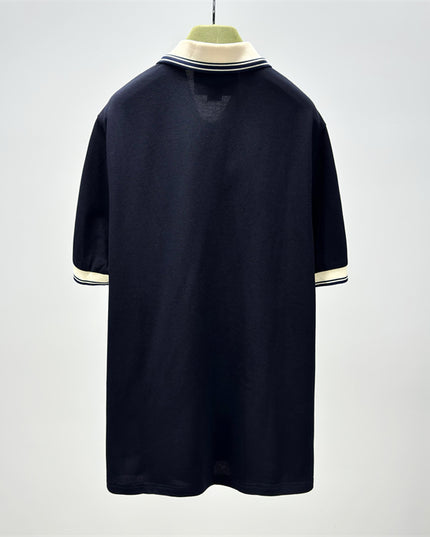 Gucci 2025ss Dark Navy Blue T-shirt