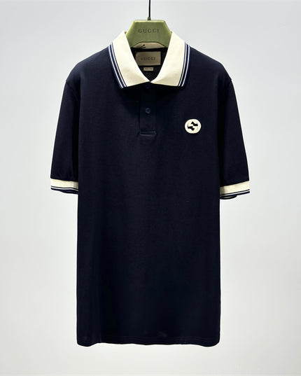 Gucci 2025ss Dark Navy Blue T-shirt