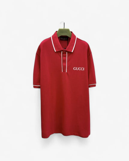 Gucci 2025ss Embroidered Polo Shirt