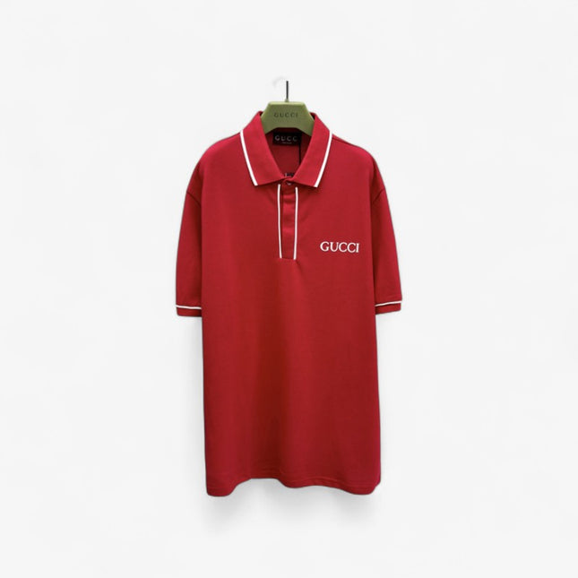 Gucci 2025ss Embroidered Polo Shirt