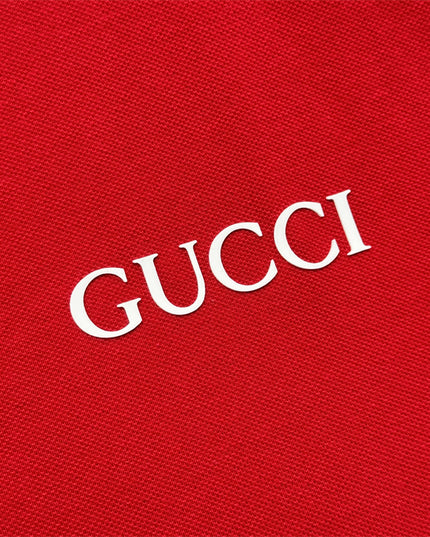 Gucci 2025ss Embroidered Polo Shirt