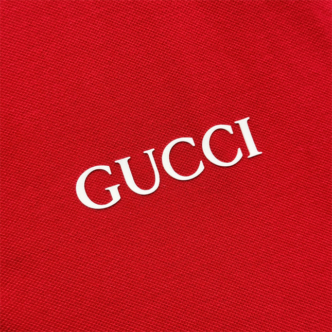 Gucci 2025ss Embroidered Polo Shirt