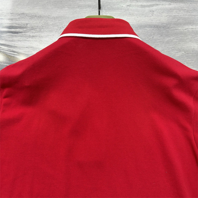 Gucci 2025ss Embroidered Polo Shirt