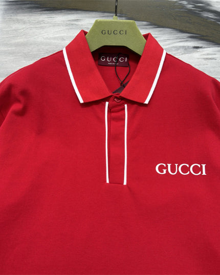 Gucci 2025ss Embroidered Polo Shirt
