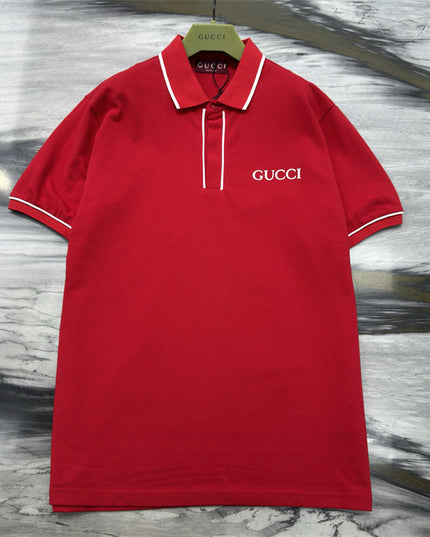 Gucci 2025ss Embroidered Polo Shirt