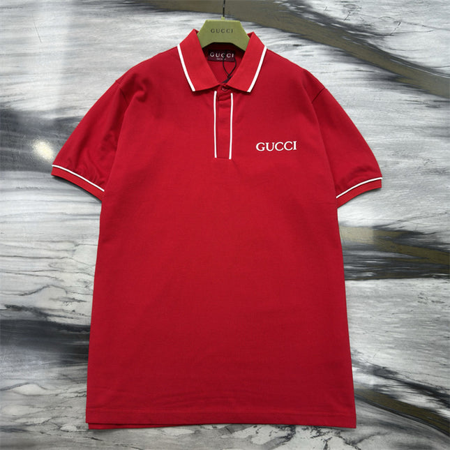 Gucci 2025ss Embroidered Polo Shirt