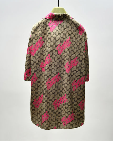 Gucci 2025ss Hacker” Monogram Shirt – Top Version