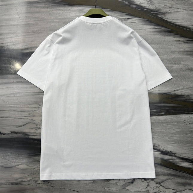 Gucci 2025ss Light Grayish White T-shirt