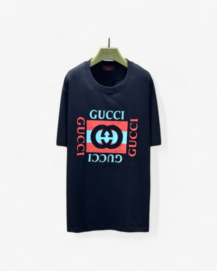 Gucci 2025ss Midnight Blue – T-shirt