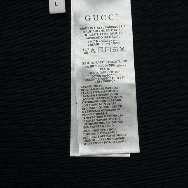 Gucci 2025ss Midnight Blue – T-shirt