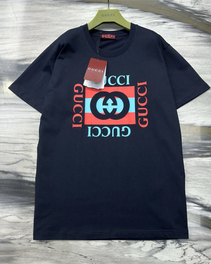 Gucci 2025ss Midnight Blue – T-shirt