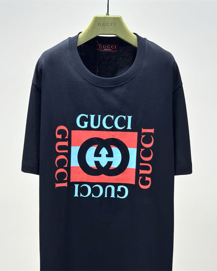 Gucci 2025ss Midnight Blue – T-shirt