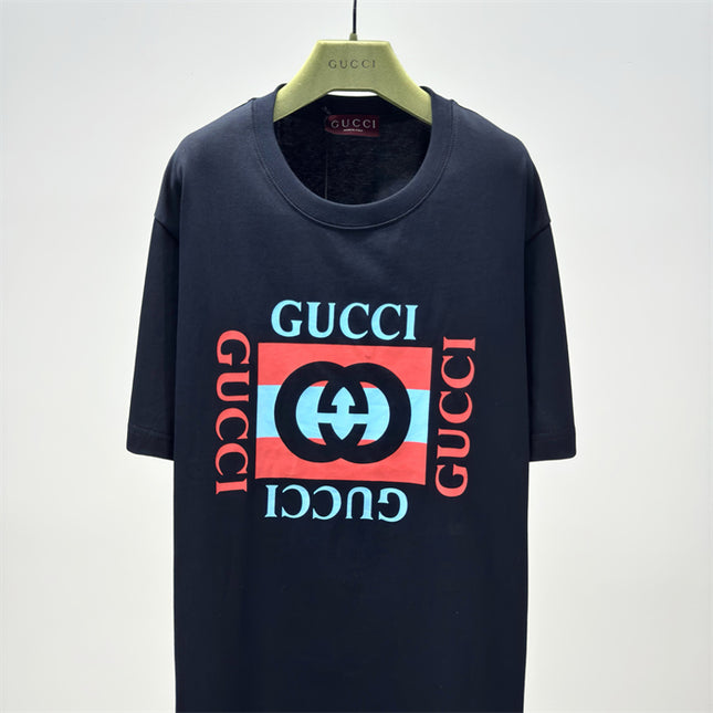 Gucci 2025ss Midnight Blue – T-shirt