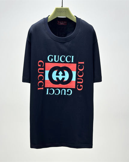 Gucci 2025ss Midnight Blue – T-shirt