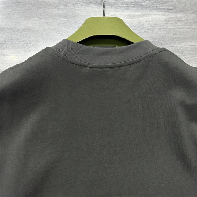 Gucci 2025ss Rainbow Logo Gray T-shirt – Top Version
