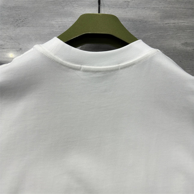 Gucci 2025ss Rainbow Logo White T-shirt – Top Version