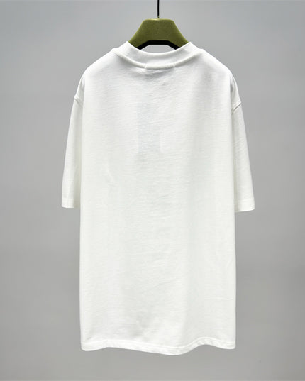 Gucci 2025ss Rainbow Logo White T-shirt – Top Version