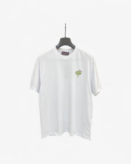 Gucci 2025ss Rose Crest Embroidered Classic T-shirt – Top Version