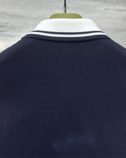 Gucci 2025ss Subtle Blue-violet Polo Shirt