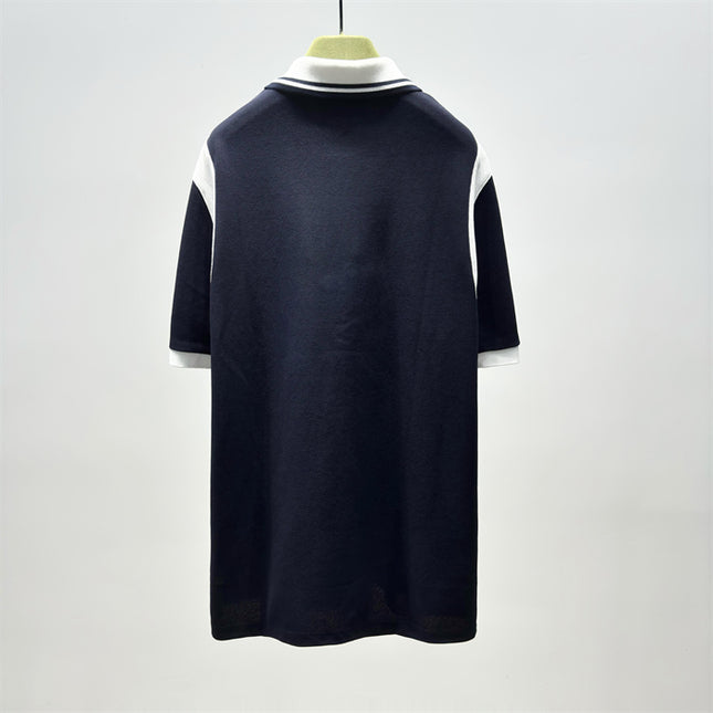 Gucci 2025ss Subtle Blue-violet Polo Shirt