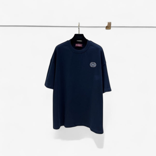 Gucci 2025ss T-shirt – Deep Navy Blue