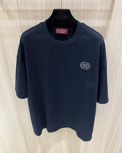 Gucci 2025ss T-shirt – Deep Navy Blue