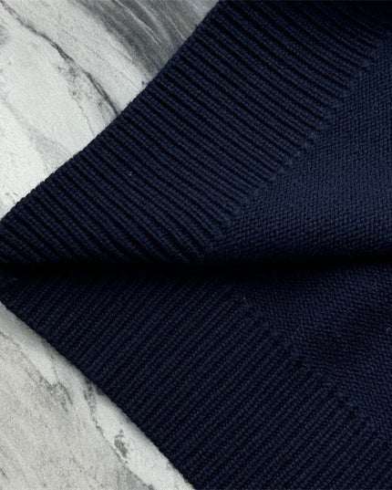 Gucci Abstract Snake Wool Sweater – Navy