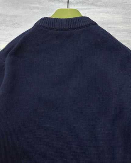 Gucci Abstract Snake Wool Sweater – Navy