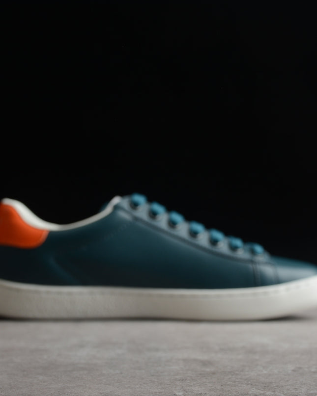 Gucci Ace Sneaker – Blue with Orange