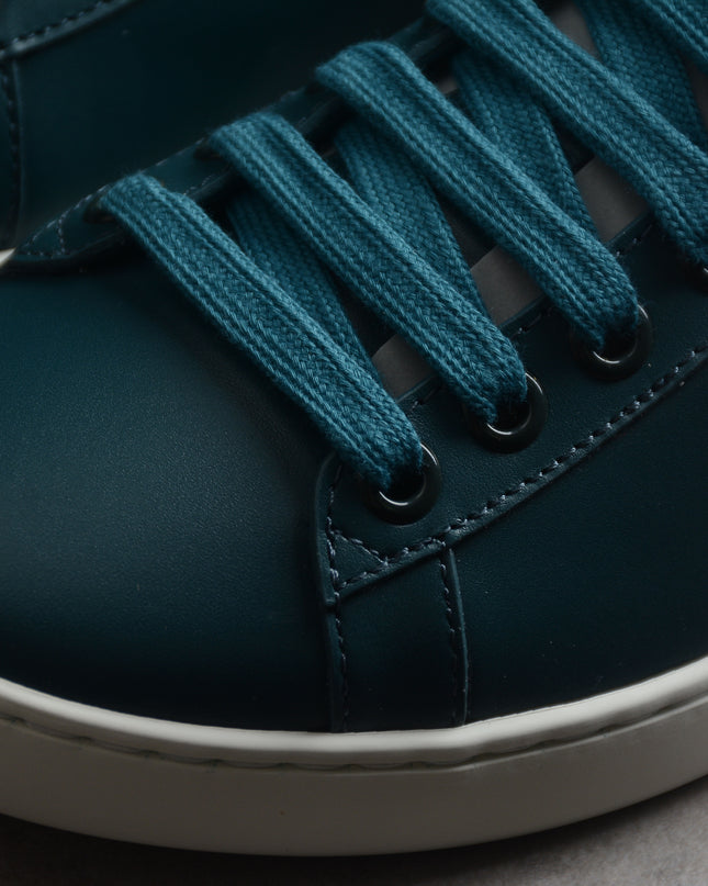 Gucci Ace Sneaker – Blue with Orange