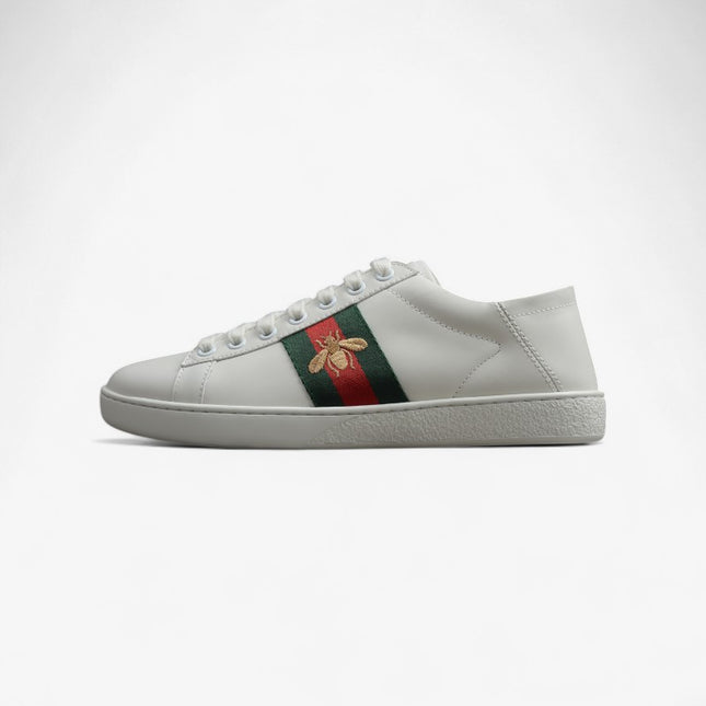Gucci Ace Sneaker with Embroidered Bee Men's and Women's Shoes