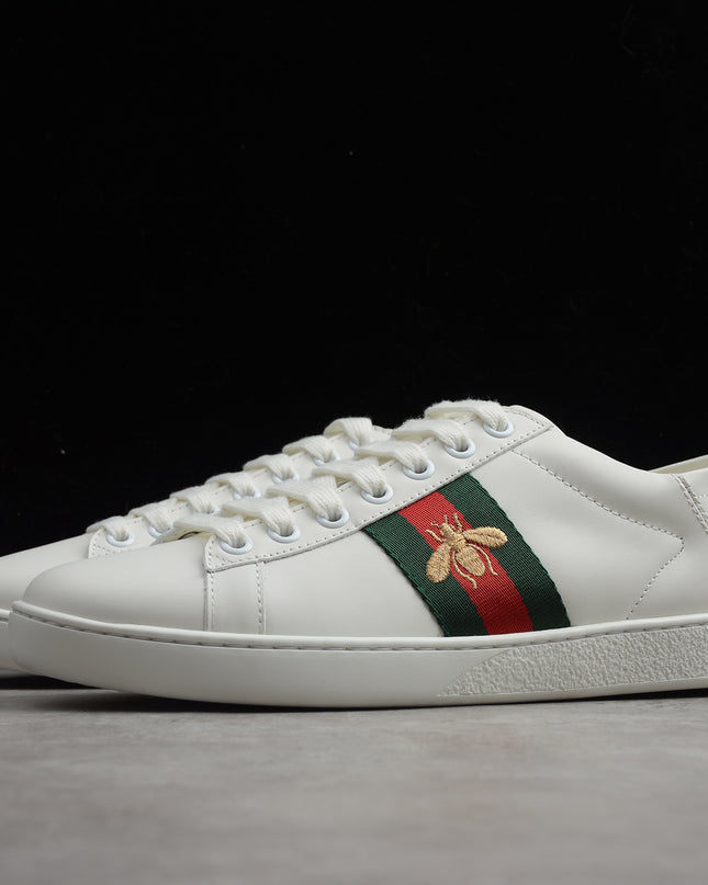 Gucci Ace Sneaker with Embroidered Bee Men's and Women's Shoes