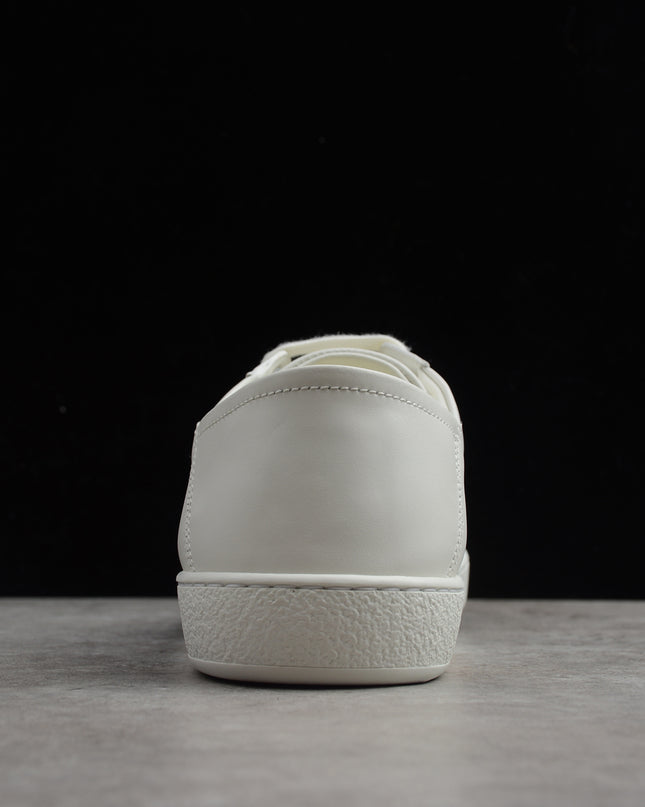 Gucci Ace Sneaker with Blue-Red-Ivory Web and Embroidered Bees & Stars