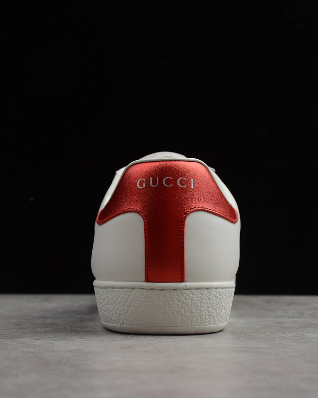 Gucci Ace Sneaker with GG Cherry Embroidery