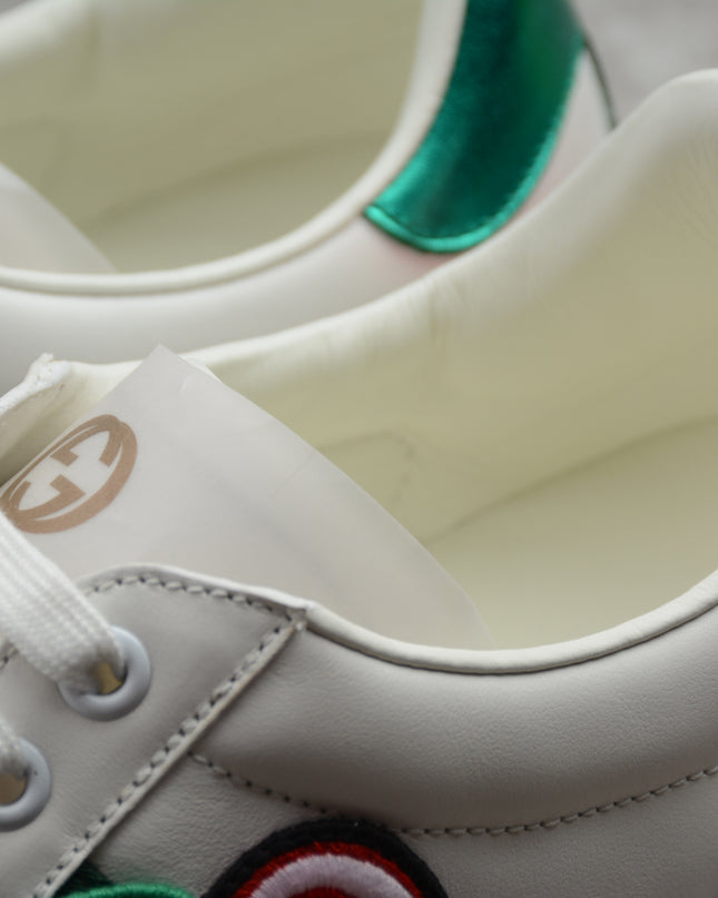 Gucci Ace Sneaker with GG Cherry Embroidery