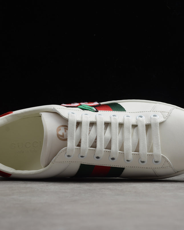 Gucci Ace Sneaker with GG Cherry Embroidery