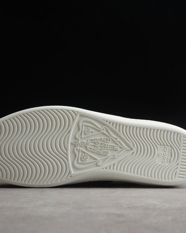 Gucci Ace Sneaker with Green Web and Ox Patch