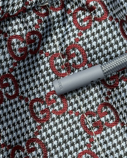 Gucci All-Over GG Monogram Silk Pants