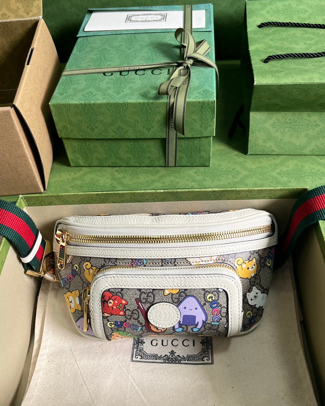 Gucci x Doraemon GG Supreme Belt Bag – Limited Edition