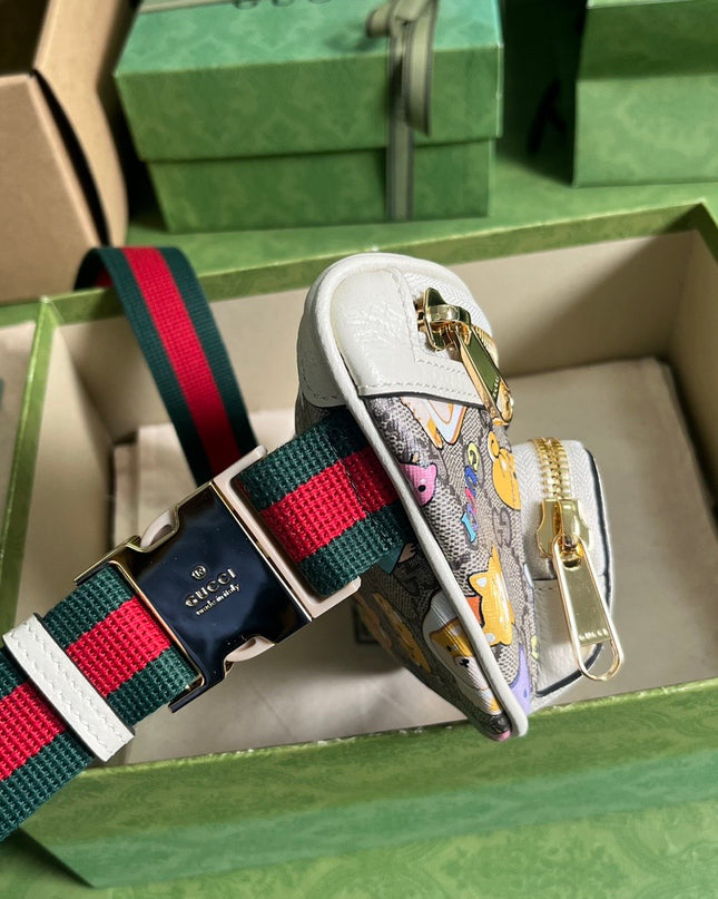 Gucci x Doraemon GG Supreme Belt Bag – Limited Edition