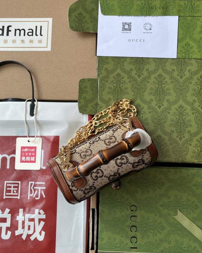 Gucci Bamboo 1947 Mini Top Handle Bag 735116