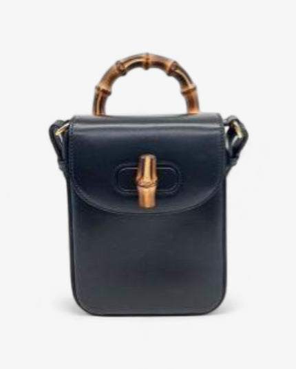 Gucci Bamboo Mini Handbag Black 702106