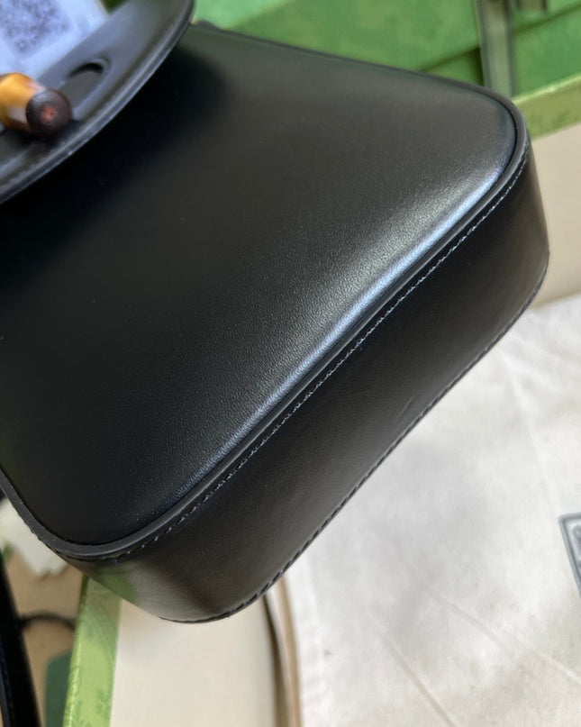 Gucci Bamboo Mini Handbag Black 702106